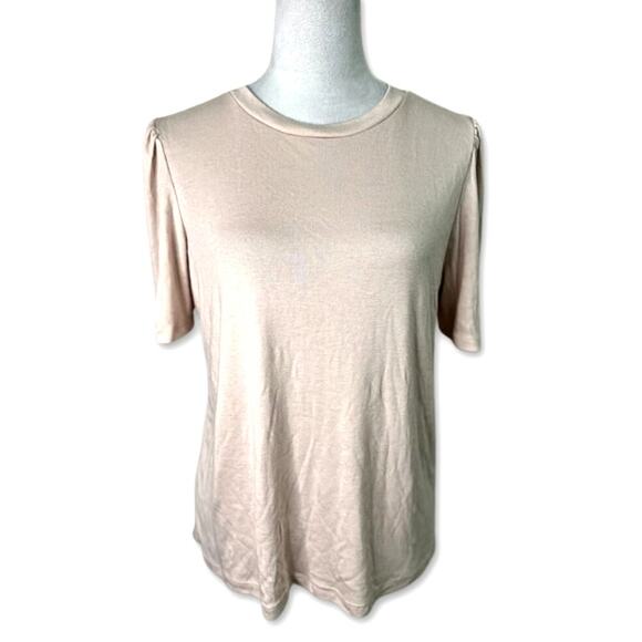 Treasure & Bond T-Shirt Crew Neck Short Sleeves Lightweight Pink Women's XL NWOT - Picture 1 of 8